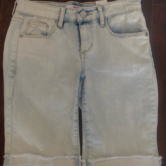 Bongo Bermuda Jean Shorts - Picture 1 of 4